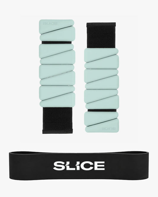 GLUTE SCULPT PRO KIT | 1 KG Ankelvikter Grön/Grå
